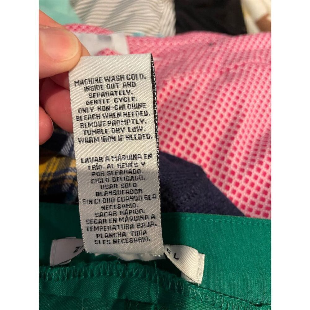 Zac & Rachel Women's Green Dress Pants Size 12 Stretchy Fabric Two Front Pockets - Picture 9 of 9